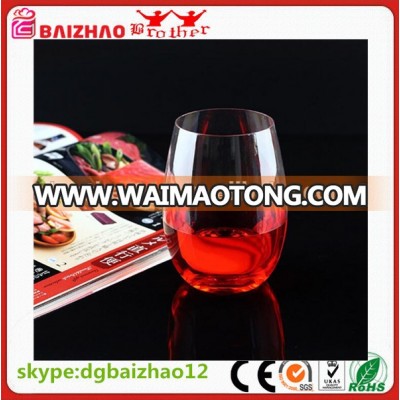 plastic wine glass PET 16oz 20oz 8oz wine glassFDA Premium